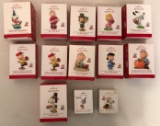 Group of 13 Hallmark Keepsake Ornaments 12 months of fun