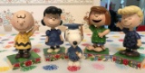 Group of Jim Shore Peanuts Figures