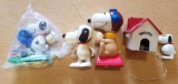 Lot of 4 Vintage Snoopy Collectibles