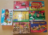 Lot of 7 Peanuts Snoopy Puzzles