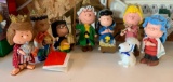 Clothtique possible dreams peanuts Christmas nativity scene