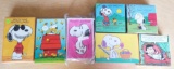 Lot of 7 Peanuts Snoopy Puzzles