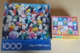 Lot of 2 Peanuts Snoopy Puzzles