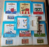 Lot of 7 The World Of Snoopy Books & Cassettes