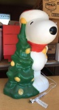 Snoopy/ Woodstock Christmas Blow Mold