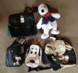 Group of 5 New Snoopy Backpacks