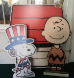 Group of 3 Peanuts Cardboard Cutouts