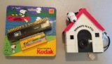 Lot of 2 Peanuts Snoopy Collectible Cameras