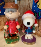 Group of 2 peanuts Christmas nutcrackers