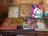 Group of 8 Peanuts Snoopy Scrapbooks and Photo Albums