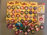 Group of Peanuts Pins/Buttons