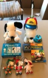 Group of Peanuts collector items