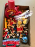 Group of Peanuts items