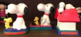 Group of 3 Vintage Peanuts Figurines