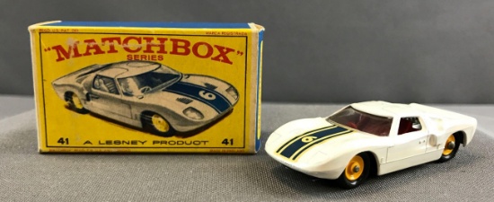 Matchbox No. 41 Ford G.T. die cast vehicle