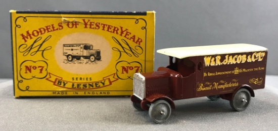 Models of Yesteryear No. 7 4 Ton Leyland die cast vehicle with Original Box