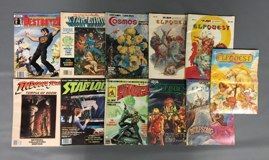 Group of 11 Marvel Miscellaneous Magazines