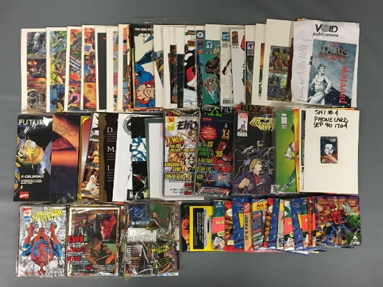 Group of Miscellaneous Posters, Trading Cards, Comic Books and more