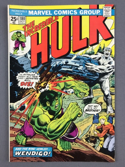 Marvel Comics The Incredible Hulk No. 180 Comic Book