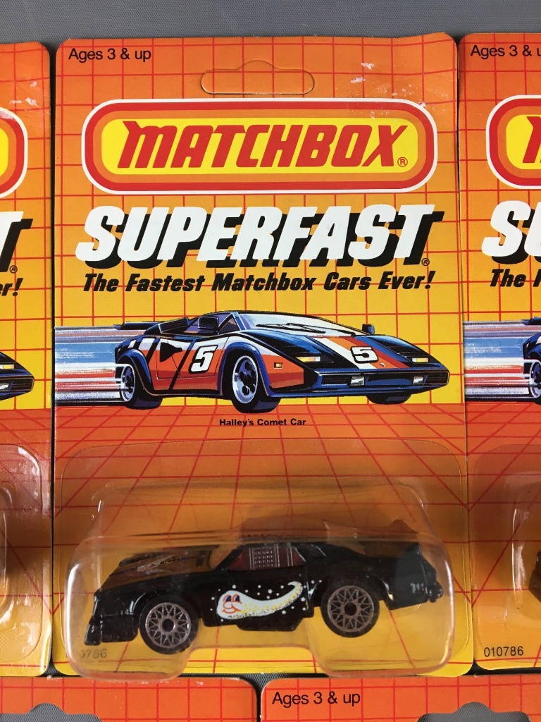 halley's comet matchbox car