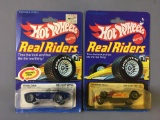 Group of 2 Hot Wheels Real Riders Die-Cast Vehicles In Original Packages