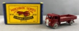 Matchbox No. 20 ERF Truck die cast vehicle with Original Box