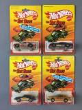 Group of 4 Hot Wheels The Hot Ones Die-Cast Vehicles In Original packages