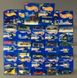 Group of 22 Hot Wheels Die-Cast Vehicles In Original Packages