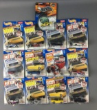 Group of 13 Hot Wheels Editors Choice Die-Cast Vehicles In Original Packages