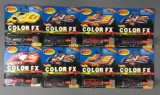 Group of 8 Hot Wheels Color FX Super Stampers Die-Cast Vehicles In Original Packages