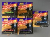 Group of 5 Johnny Lightning Limited Edition Magmas Die-Cast Vehicles In Original Packages