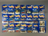 Group of 22 Hot Wheels Die-Cast Vehicles In Original Packages