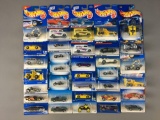 Group of 34 Hot Wheels Die-Cast Vehicles In Original Packages