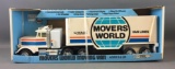 Movers World Steel U-Haul Moving Van In Original Box