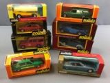 Group of 8 Solido die cast Vehicles in original packaging