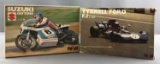 Group of 2 Polistil Suzuki Daytona and Tyrrell Ford Racing Vehicles in original boxes