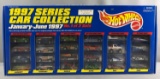 Hot Wheels 1997 Series Car Collection limited edition die cast cars in original packaging