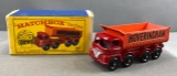 Matchbox No. 17 Hoveringham Tipper die cast vehicle with Original Box