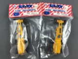 Slik Toy Cast Aluminum and stamped steel farm implements Graders In Original Packaging