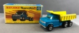 Matchbox Superfast No. 48 Dumper Truck die cast vehicle with Original Box