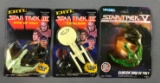 Group of 3 Ertl Star Trek die cast vehicles in original packaging