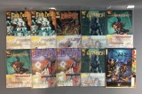 Group of 10 Wizard 1/2 Comic Books with COAs