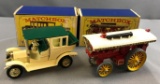 Group of 2 Matchbox Models of Yesteryear die cast vehicles with Original Boxes