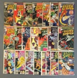 Group of 22 Marvel Comics The Silver Surfer Comic Books