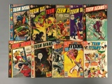 Group of 11 DC Comics Teen Titans Comic Books