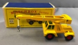 Matchbox King Size K-14 Taylor Jumbo Crane die cast vehicle with Original Box