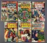 Group of 7 Marvel Comics Ghost Rider, Captain America Comic Books