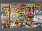 Group of 10 Marvel Comics The Avengers Comic Books