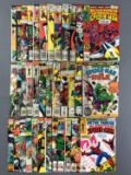 Group of 36 marvel comics Spiderman comic books