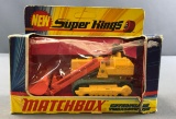 Matchbox Super Kings K-8 Caterpillar Traxcavator die cast vehicle in original packaging